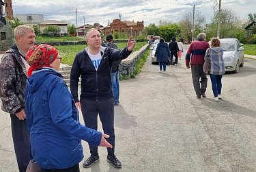 Орск получает гуманитарную помощь